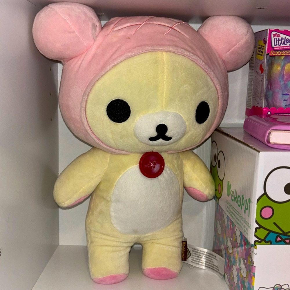 San-X Rilakkuma Premium Bakery Edition Stuffed Plush Toy Bear New 13inch